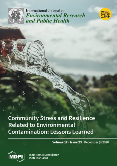 International Journal of Environmental Research and Public Health – Cover der betreffenden Ausgabe
